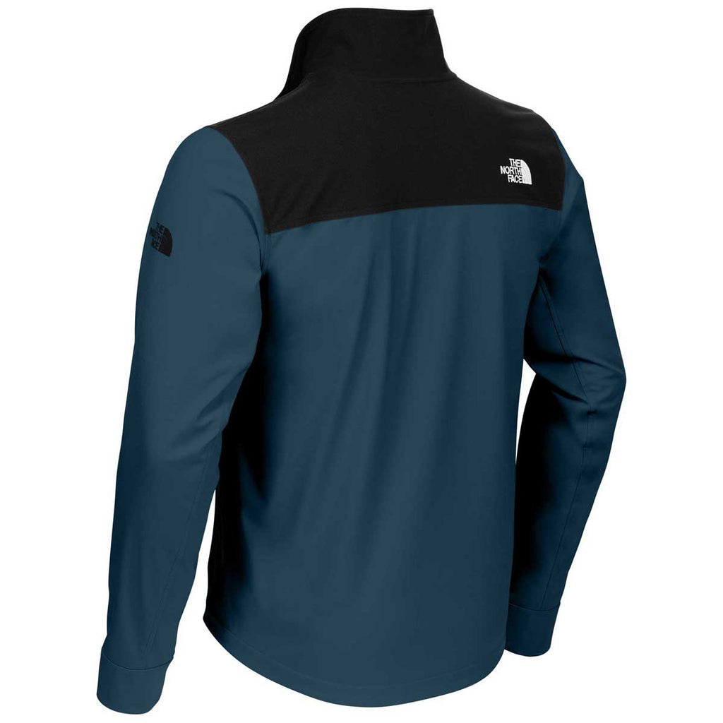 The North Face Men's Blue Wing Castle Rock Softshell Jacket