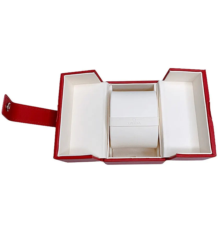 Omega Silver Steel Watch - Hình 4