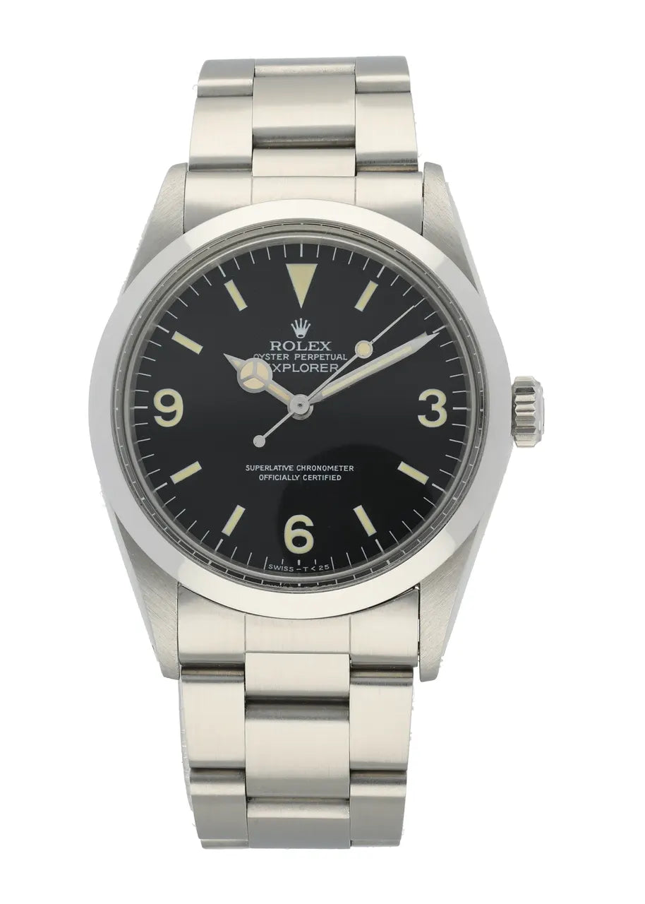 Rolex Explorer Black Dial oyster - Hình 3