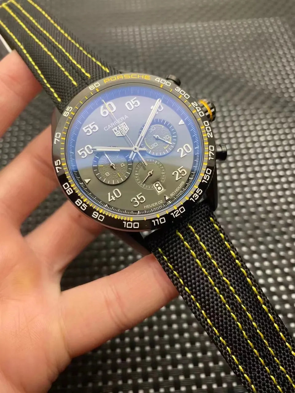 TAG Heuer Olive Dial - Hình 7