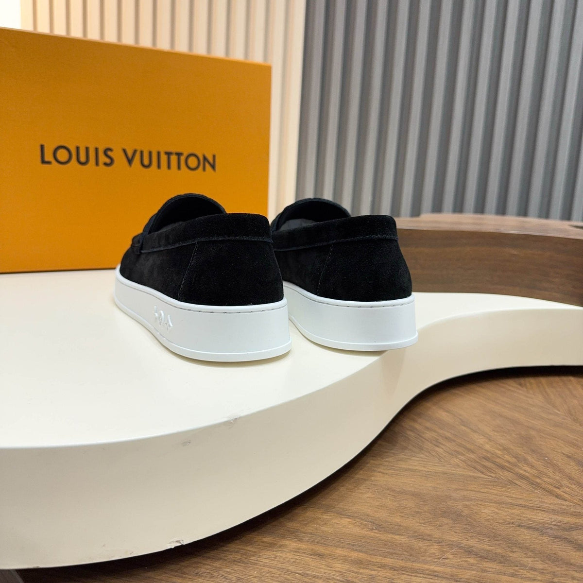 Louis Vuitton Monogram Slip-On Sneakers — side