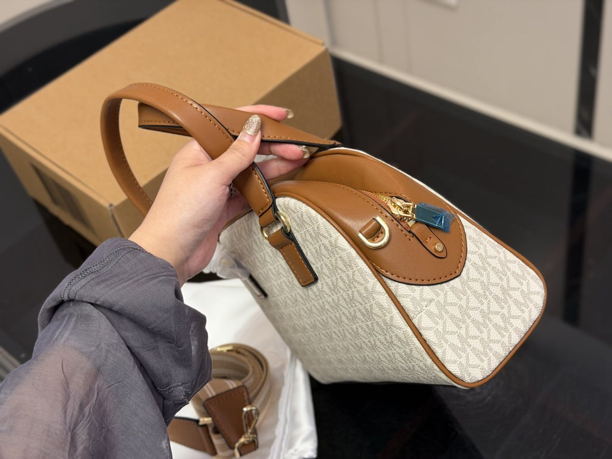 Michael Kors Chain-Accent Pillow Bag — side